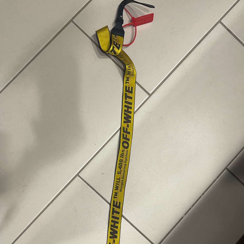 Off White Bag Strap